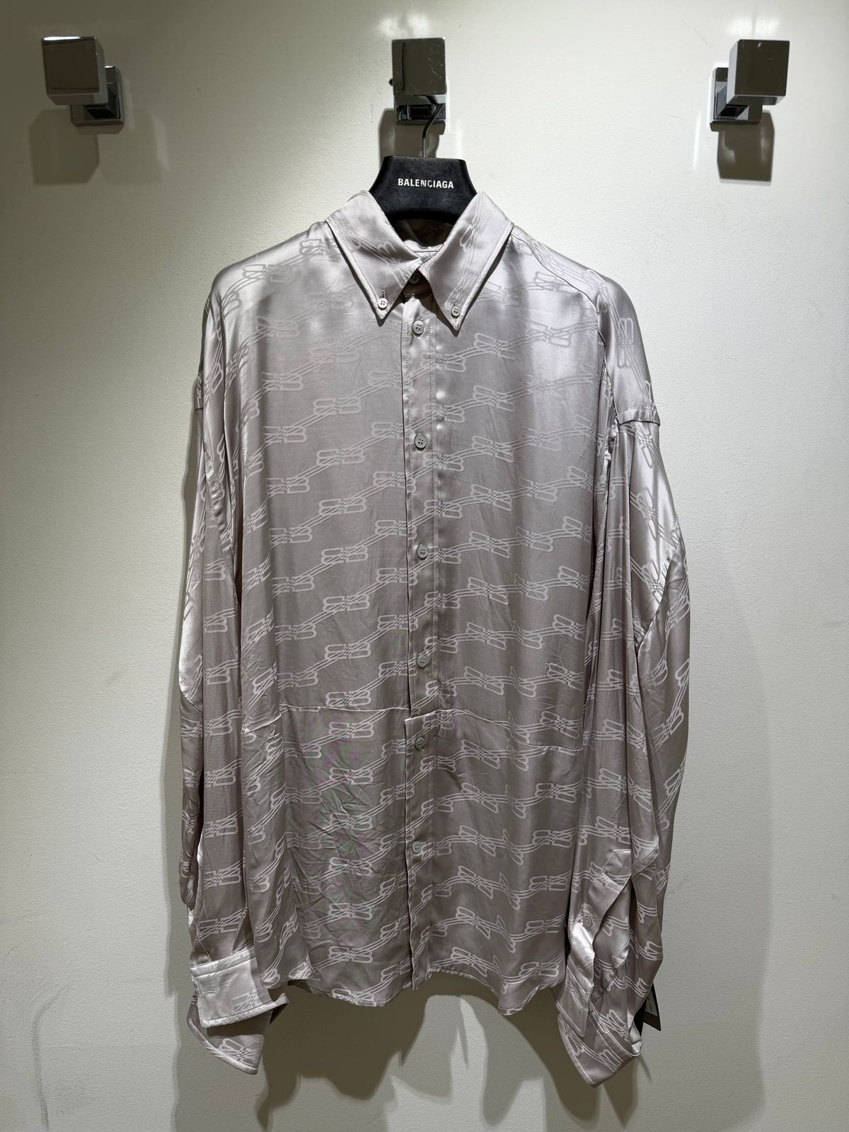 BB Monogram Silk Shirt