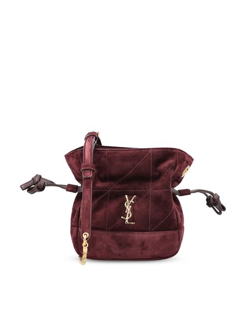 Borsa realizzata in pelle scamosciata
