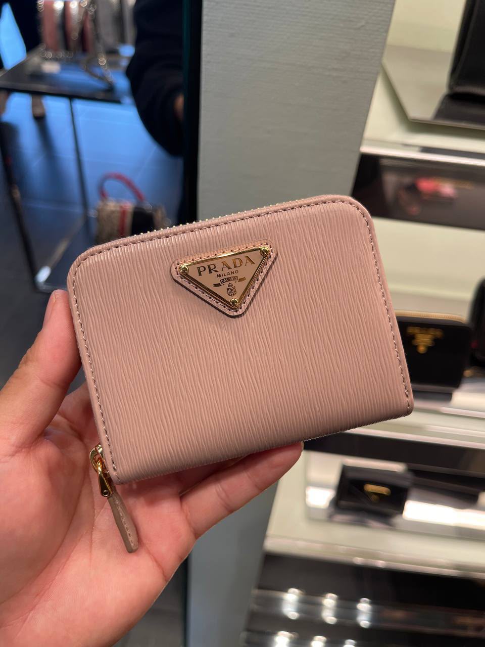 Small Saffiano Leather Wallet