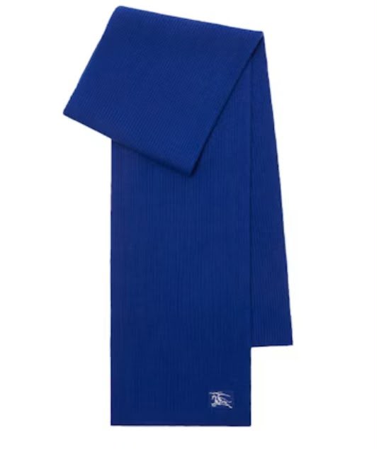 Ribbed Cashmere Scarf