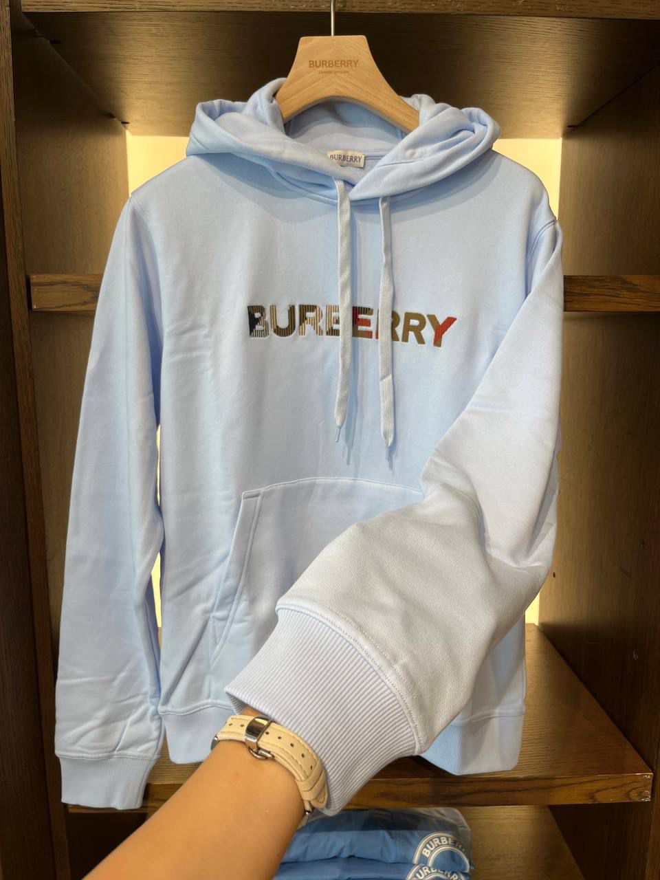 Logo Appliqué Cotton Hoodie