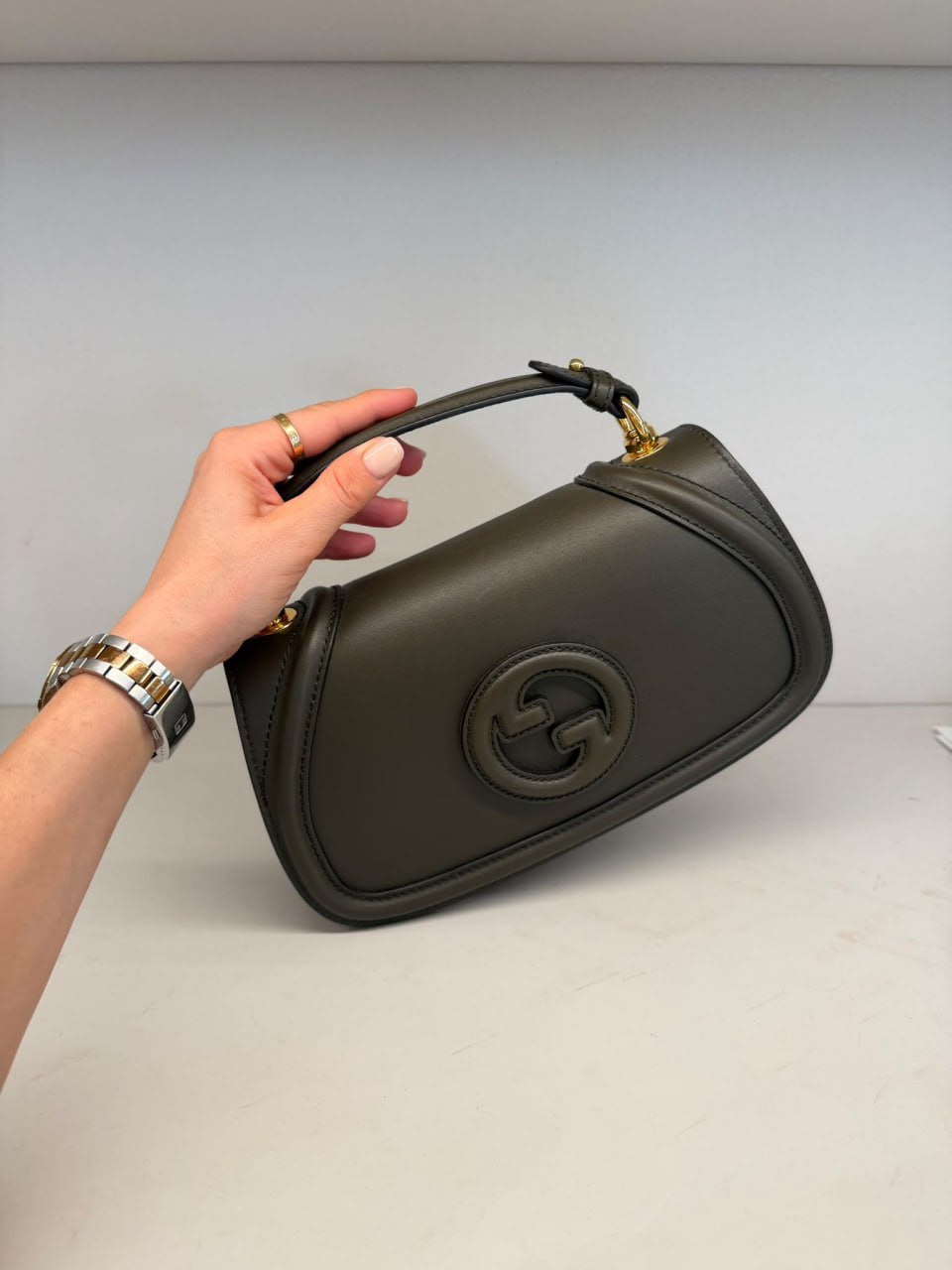 Interlocking G Small Shoulder Bag