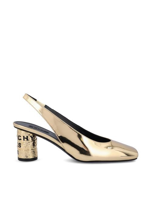 Slingback realizzate in pelle