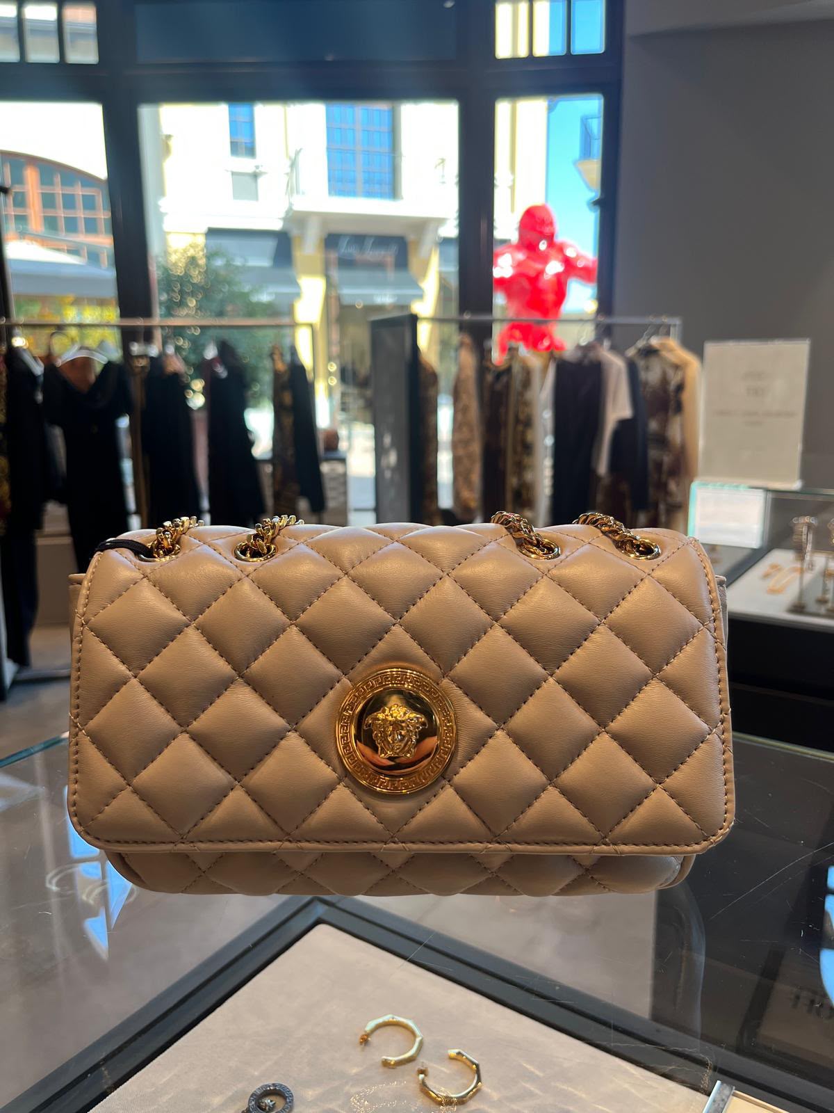 Quilted Leather Shoulder Bag