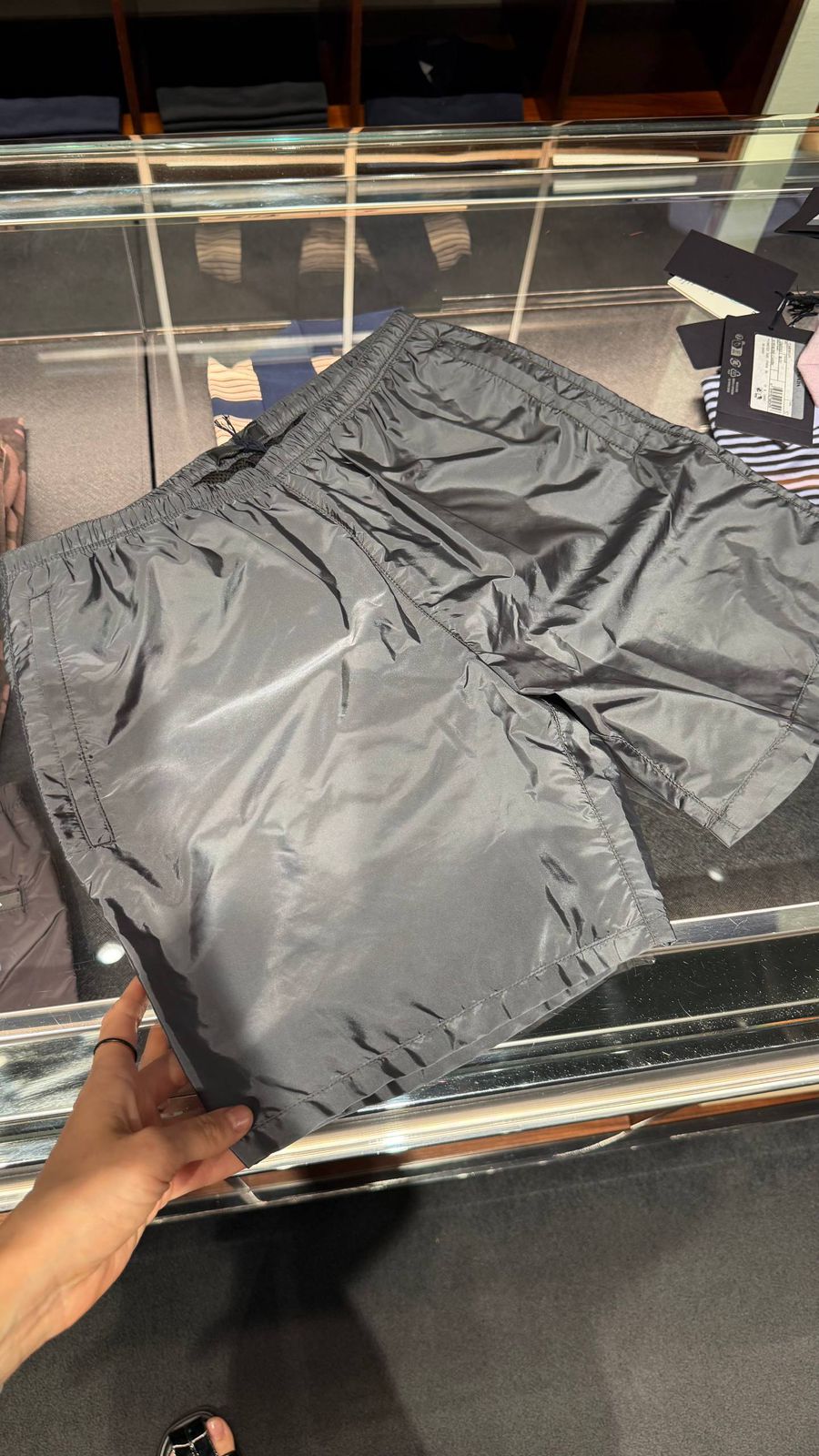 Re-Nylon swim shorts