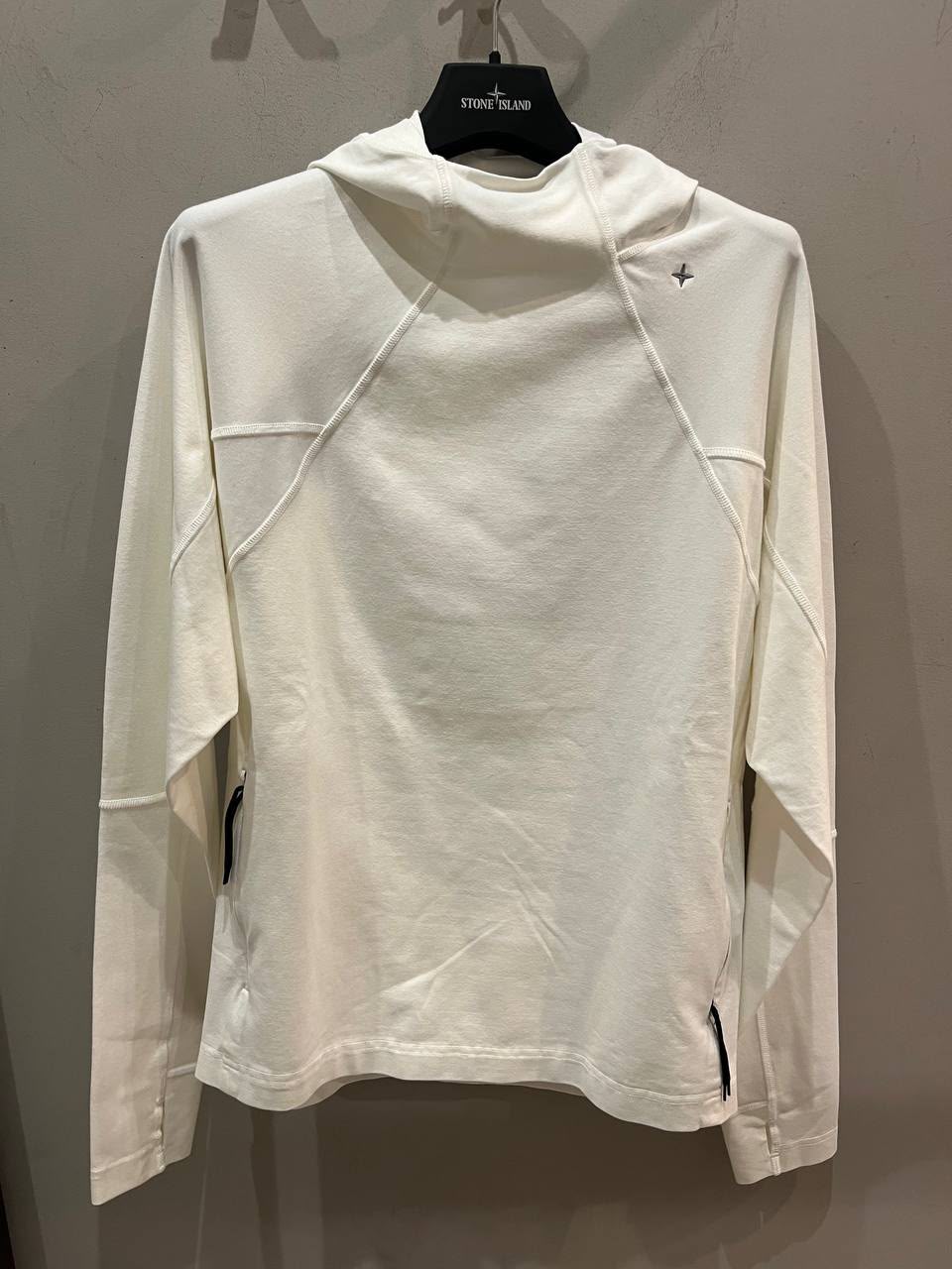 Brushed Cotton Fleece Hooded Sweatshirt