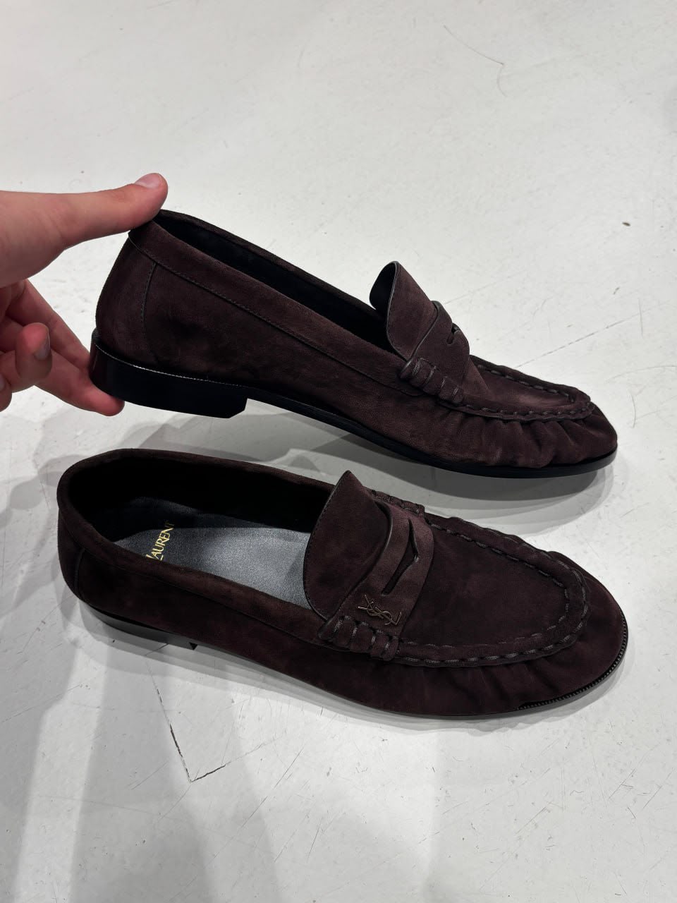 Le Loafer Penny Loafers in Suede