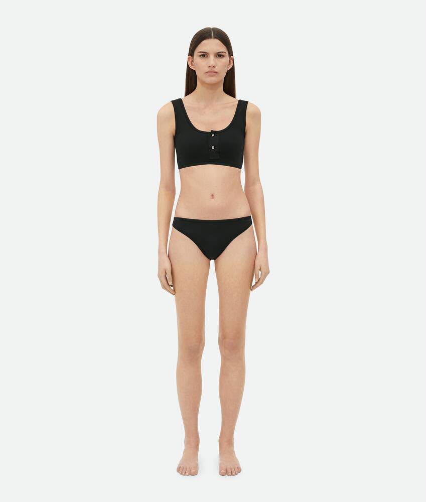 The Ribbed Henley Bikini