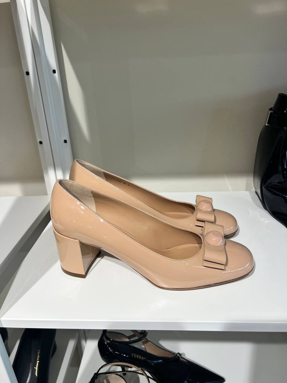Janelle Patent Leather Pumps
