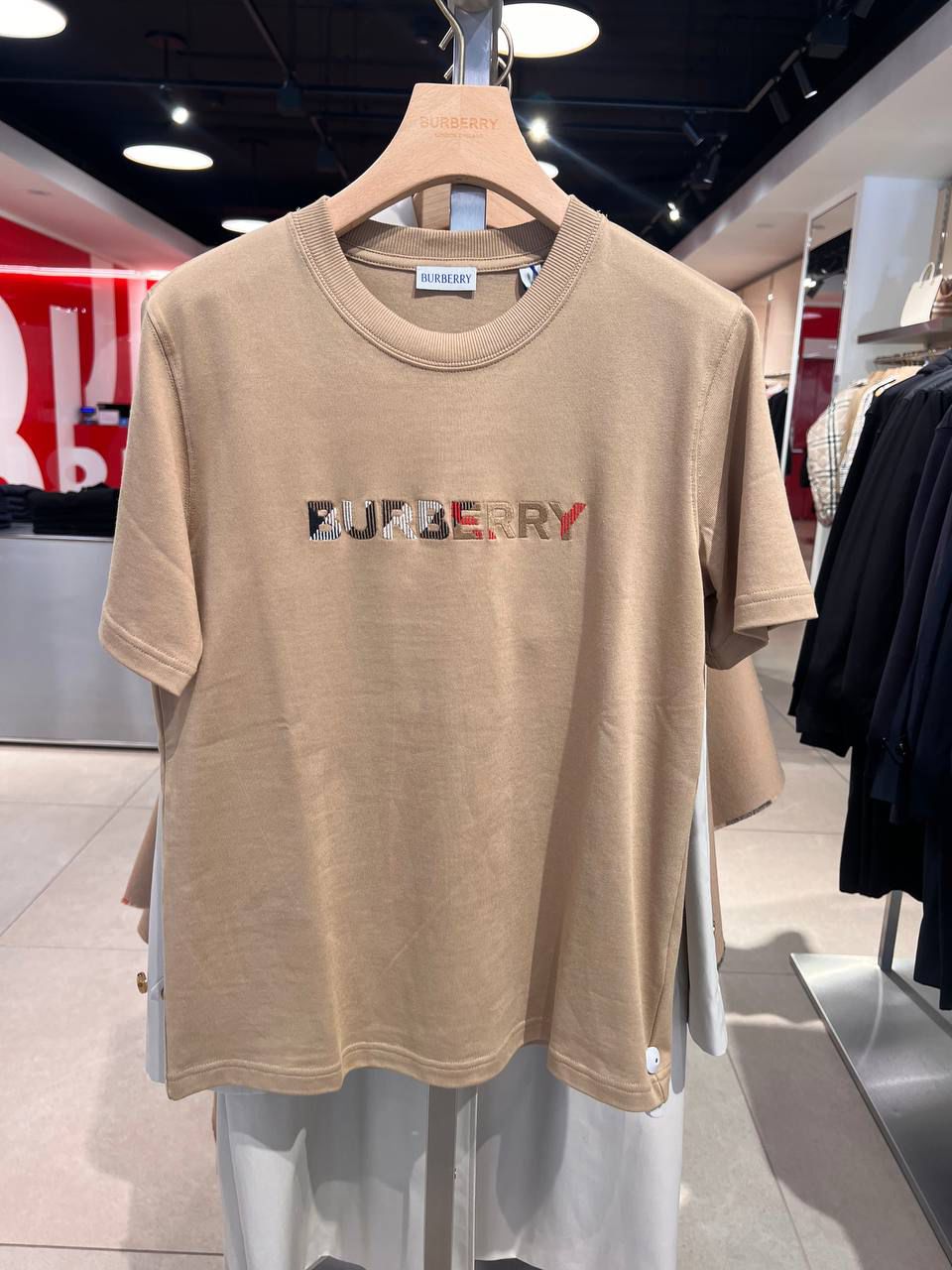 Script Logo Cotton T-shirt