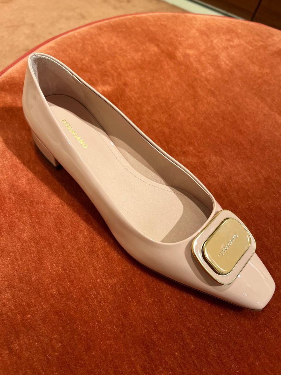 Gancini Plaque Ballet Flat