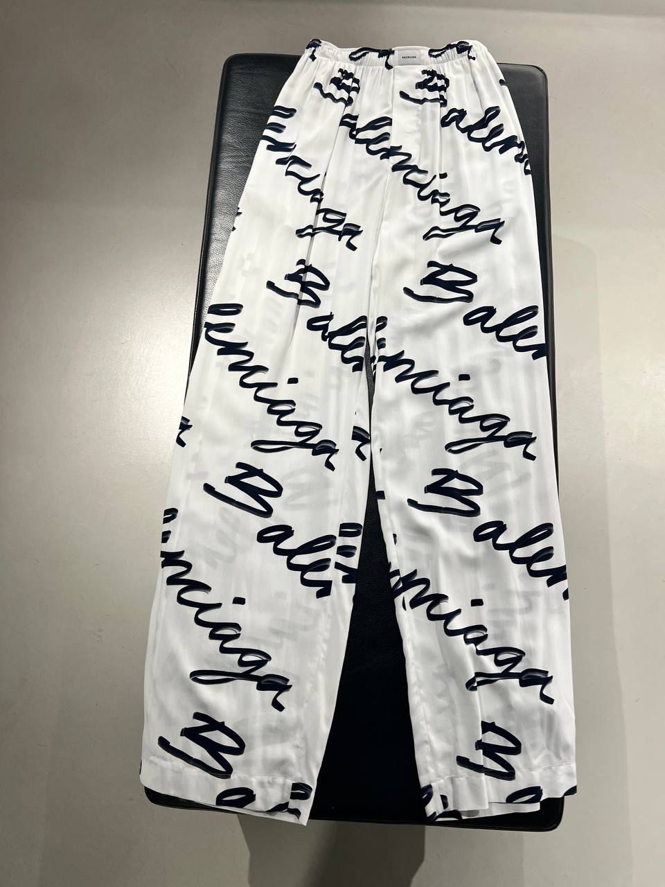 All-Over Logo Print Pajama Pants
