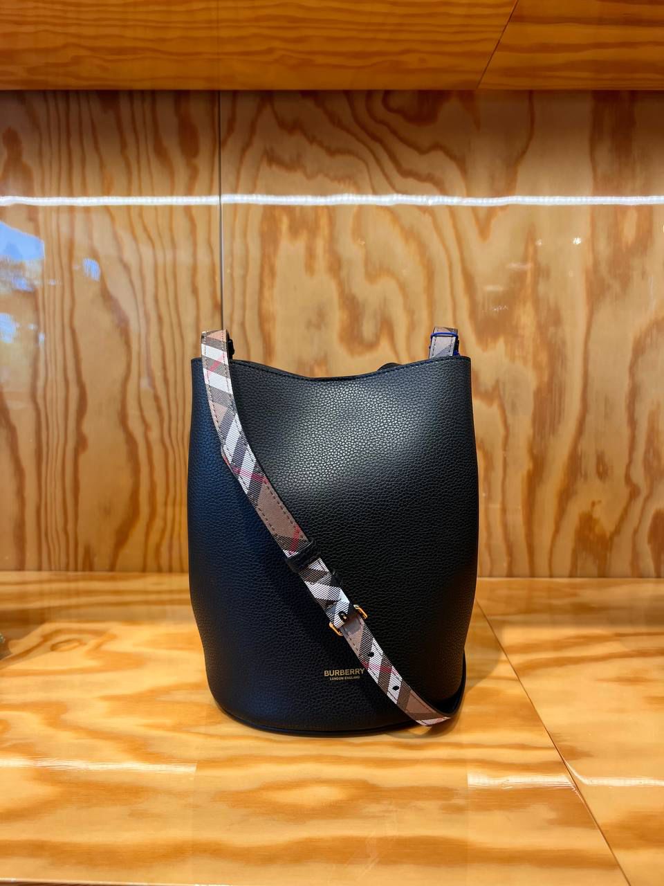 Leather Bucket Bag
