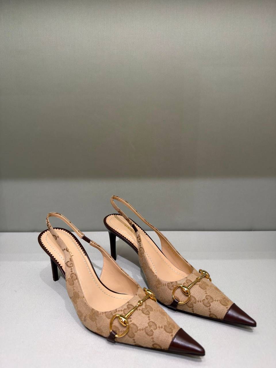 Horsebit Slingback Pump