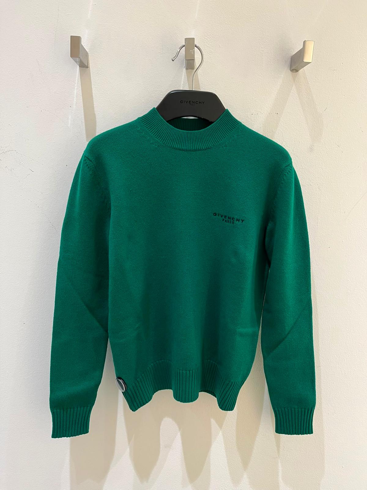 Paris Embroidered Logo Sweater