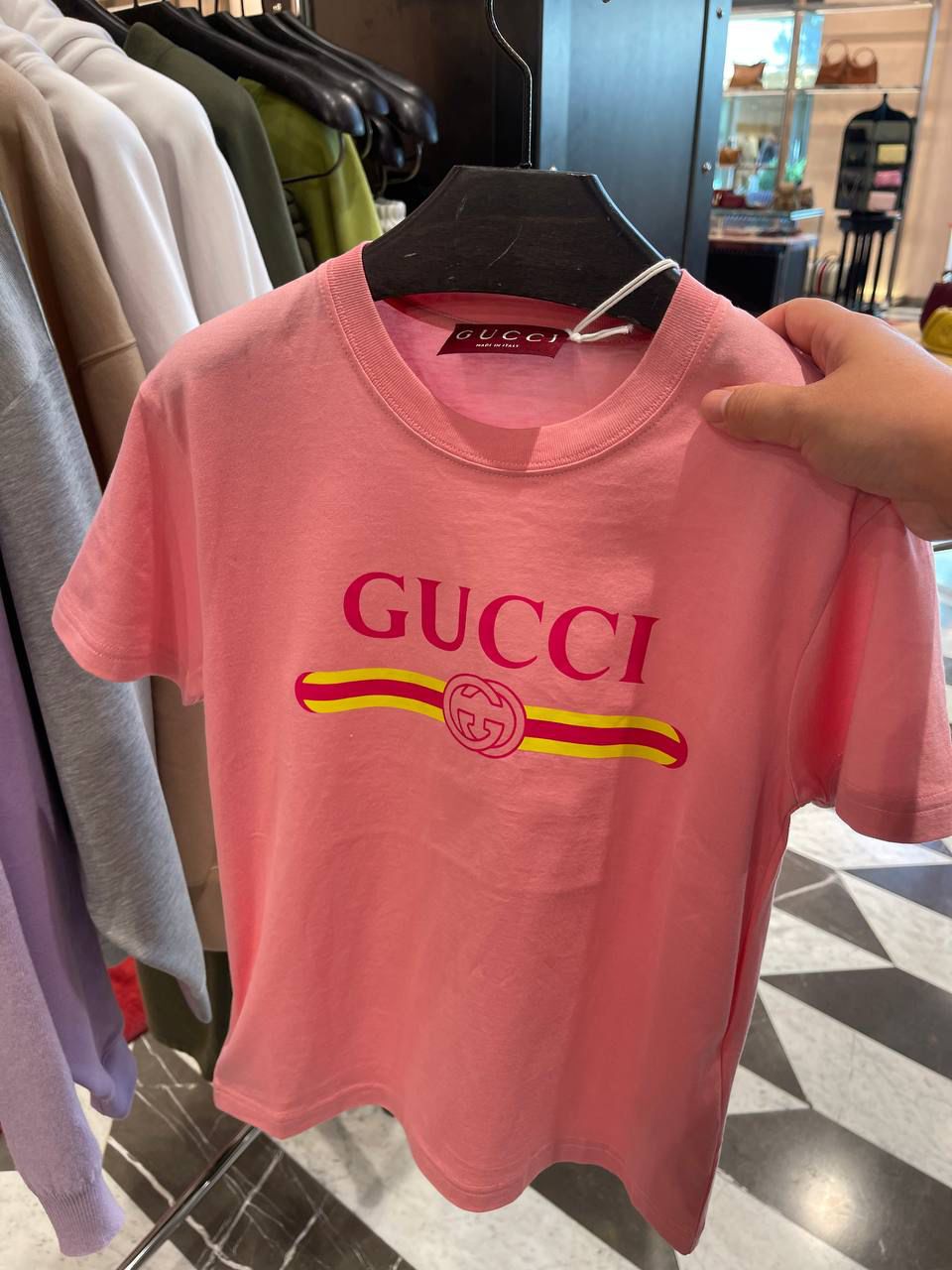 Logo Print Cotton T-Shirt