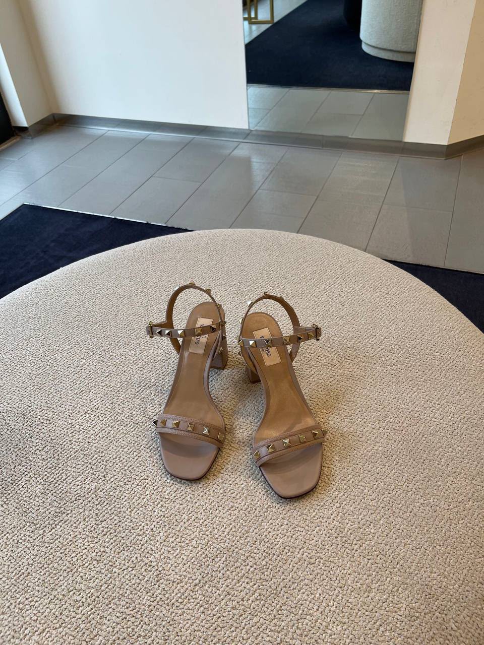 Rockstud Caged Sandal