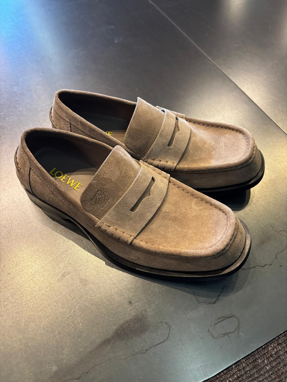 Penny Loafers in Suede