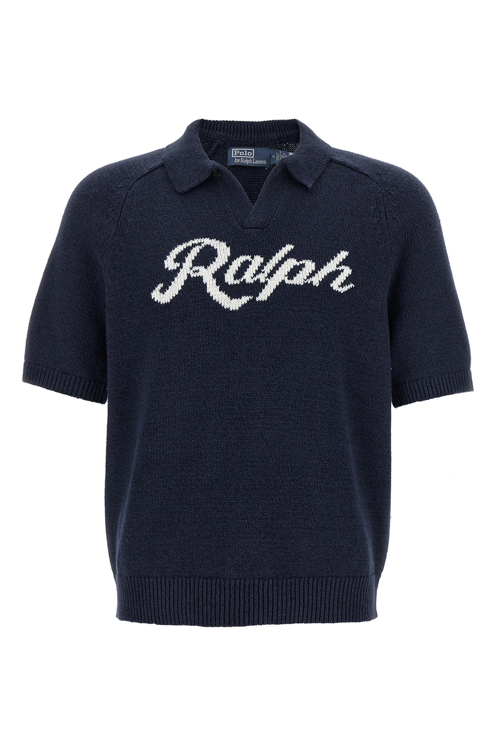 Intarsia logo sweater