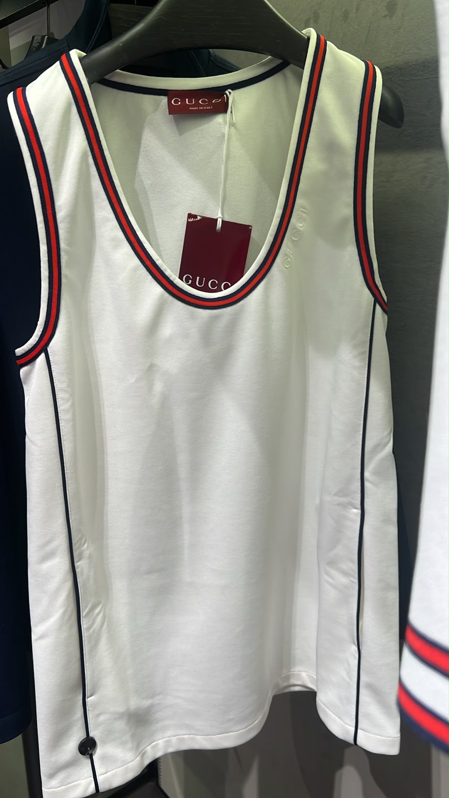 Web Trim Tank Top