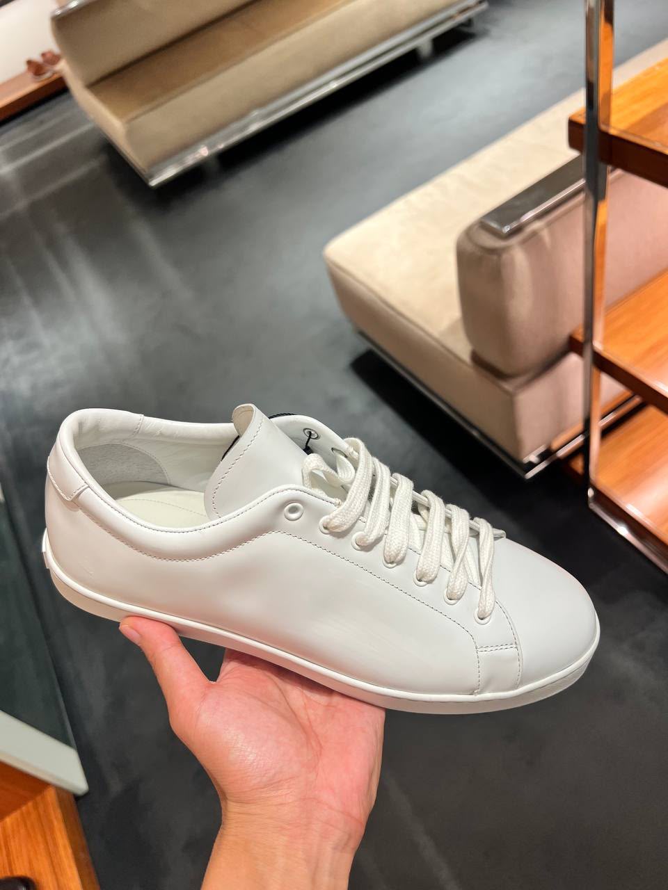 Quilted Leather Sneakers
