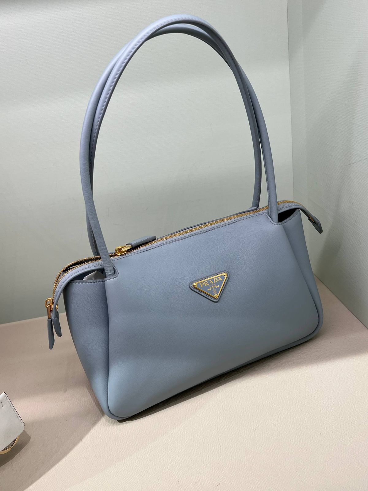 Prada Soft Leather Shoulder Bag