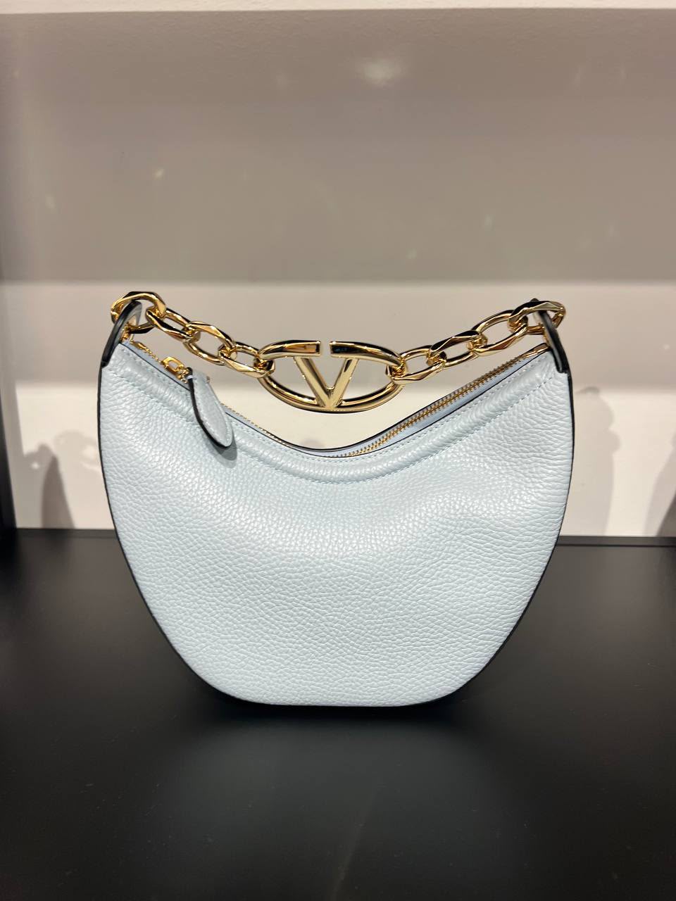 Garavani VLogo Moon Small Hobo Bag