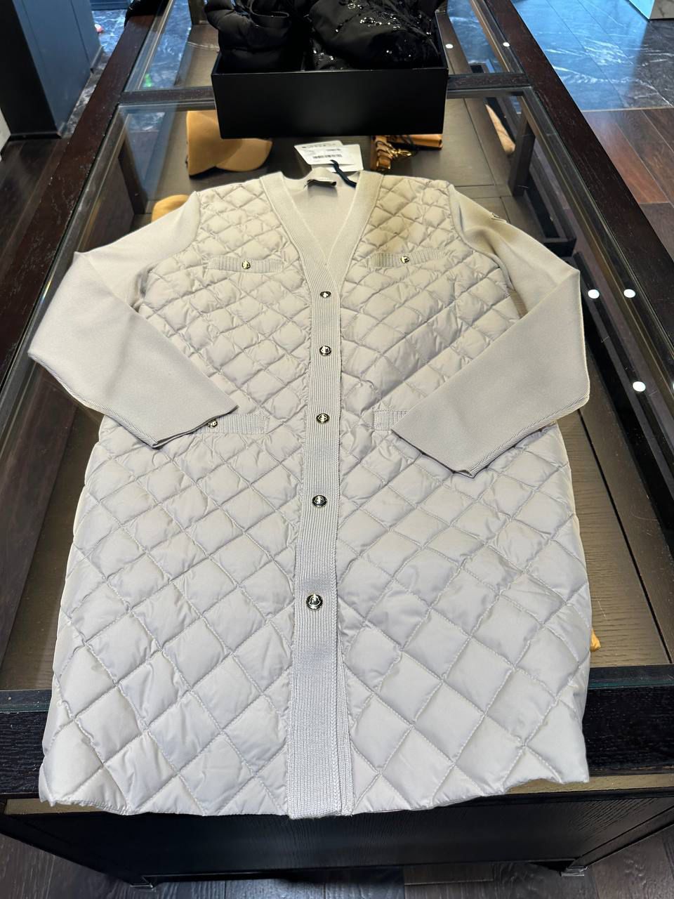 Quilted Cardigan