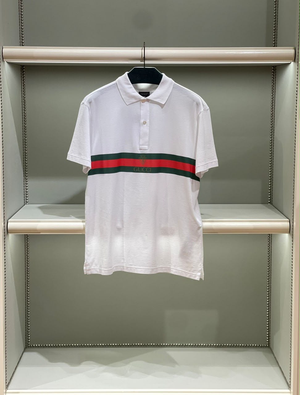 Web Stripe Polo Shirt