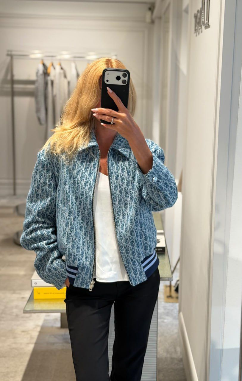 Oblique Harrington Jacket