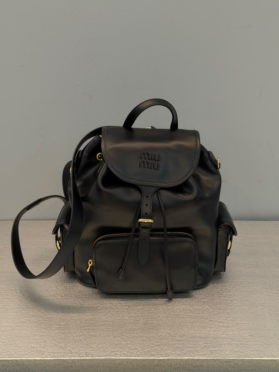 Leather Backpack