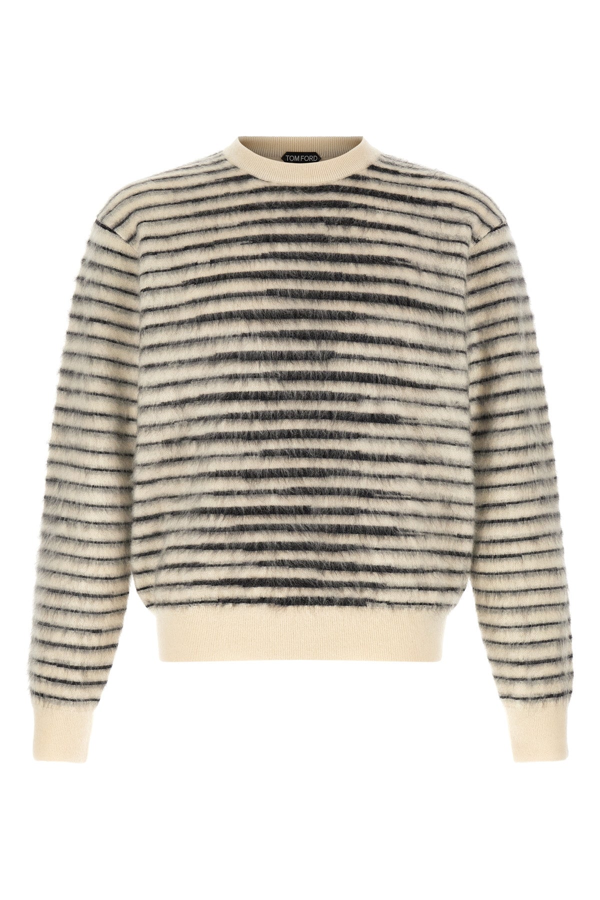 Brushed effect sweater