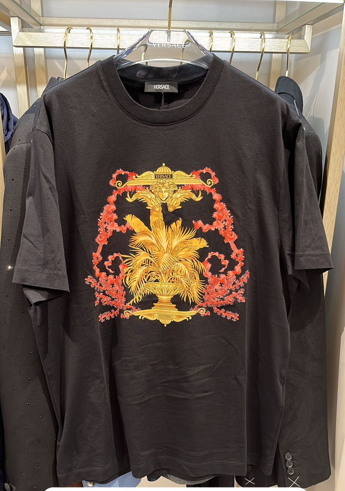 Medusa Tropical Print T-Shirt