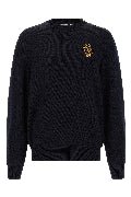 Embroidered coat of arms sweater