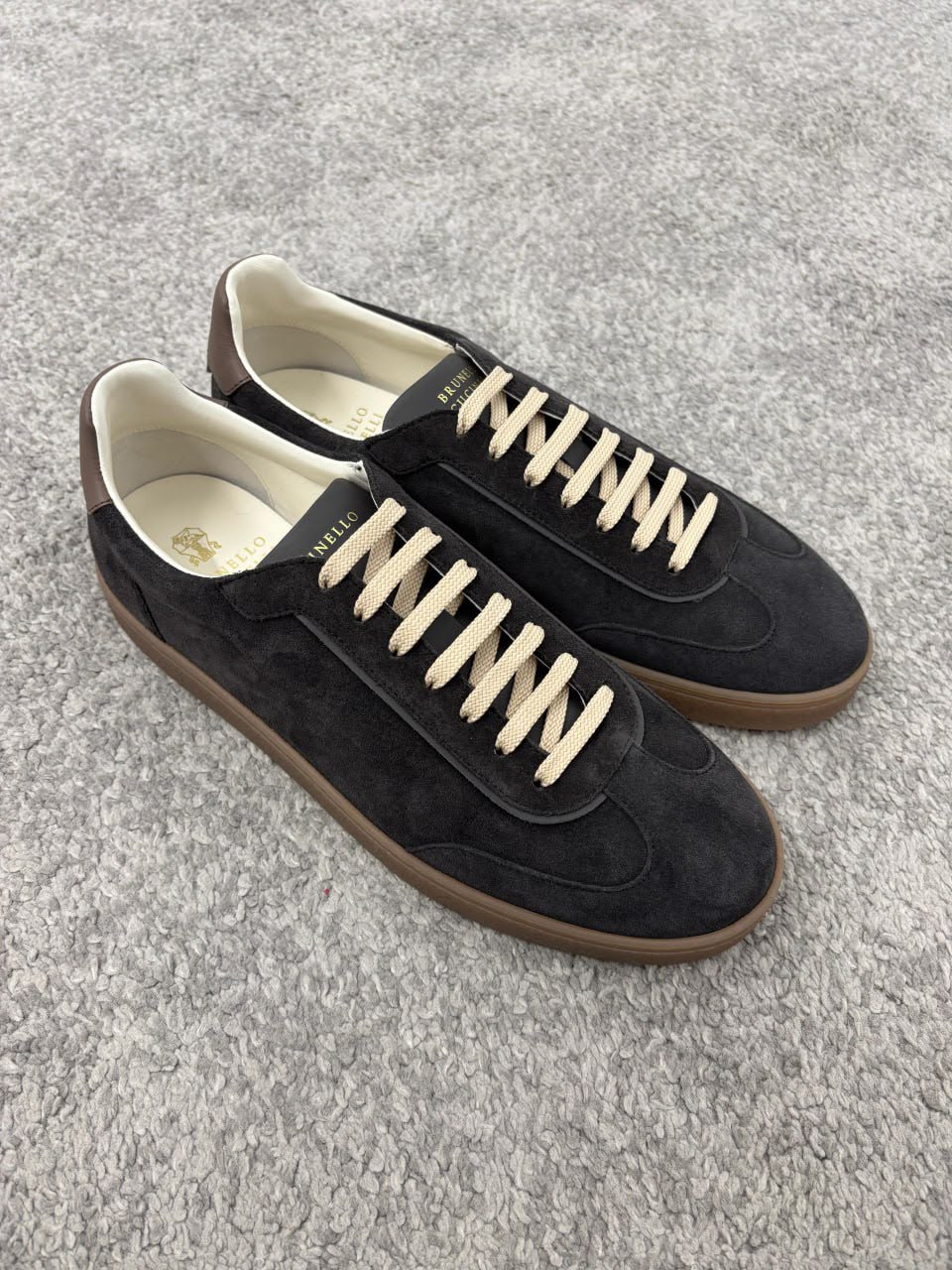 Suede Low-Top Sneakers
