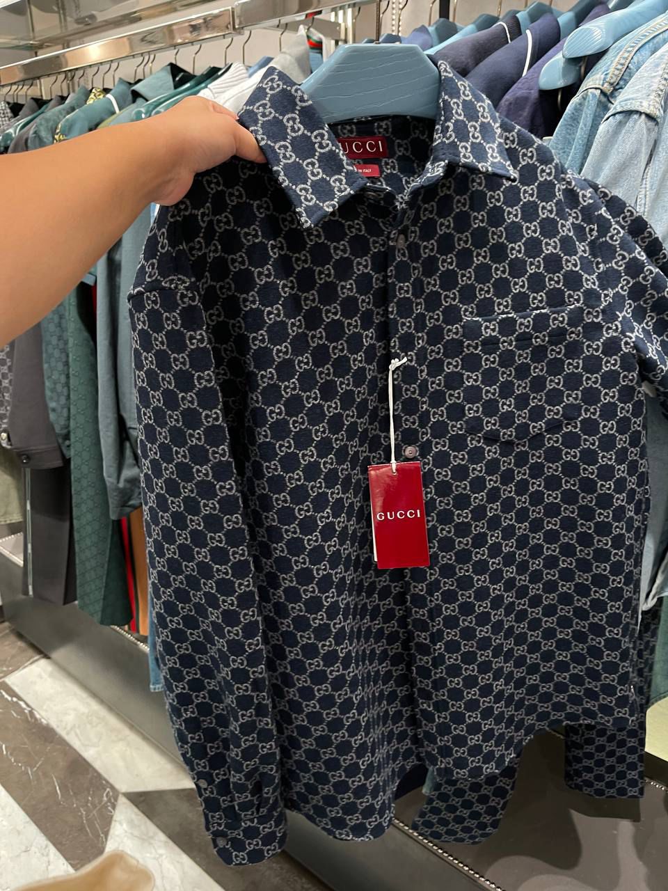 GG Denim Shirt