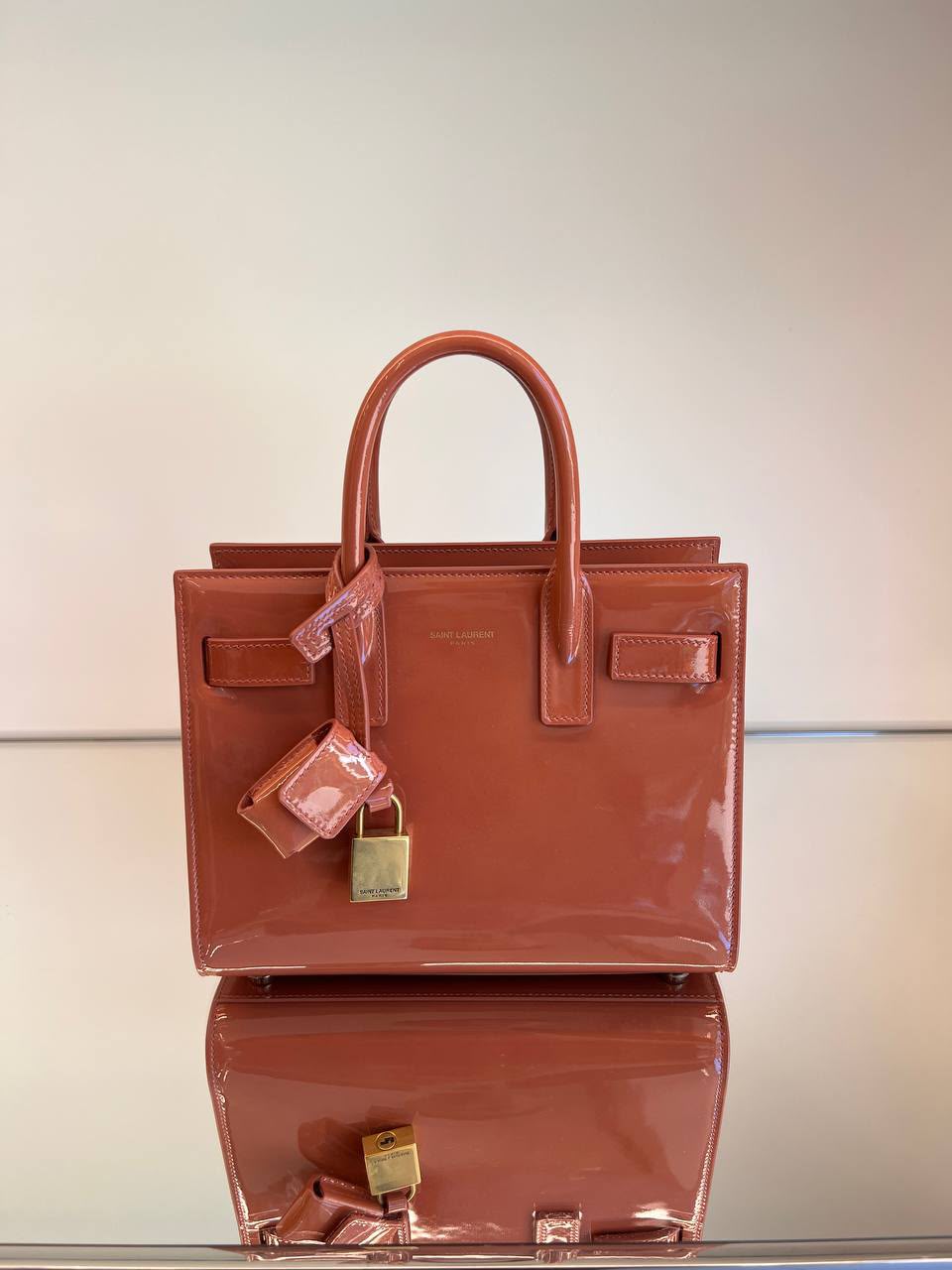 Sac de Jour Baby in Patent Leather
