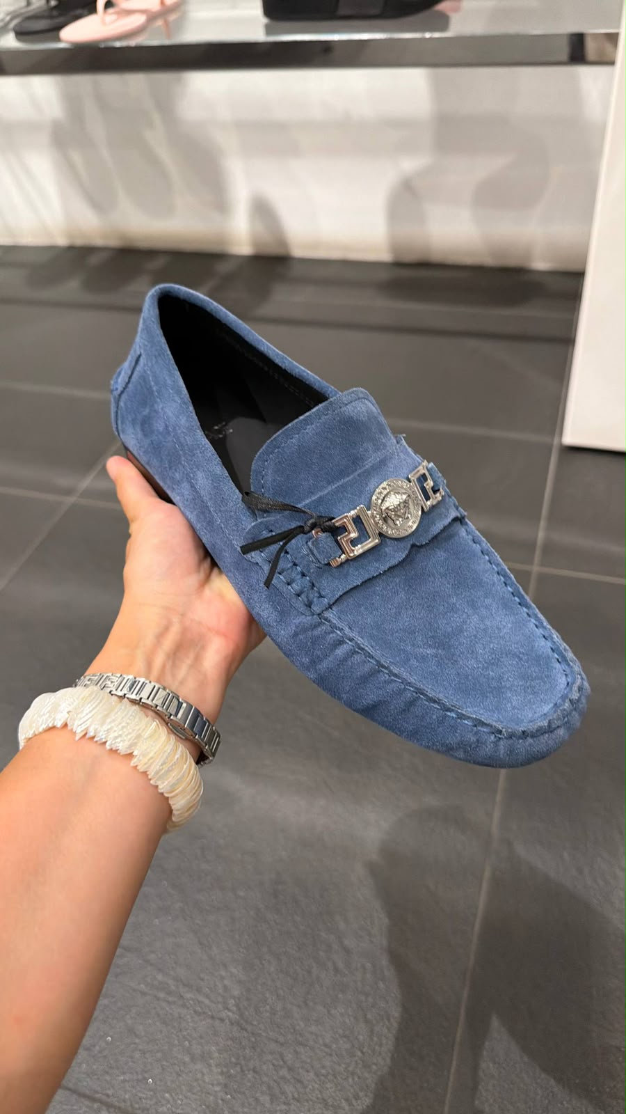 La Medusa Suede Loafers