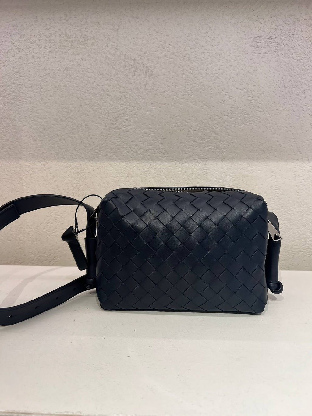 Small Intrecciato Camera Bag
