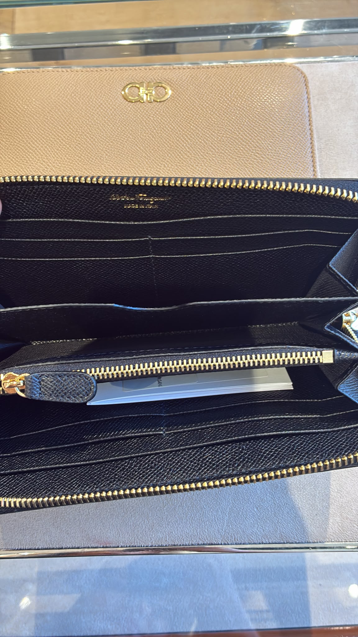 Gancini Zip-Around Wallet