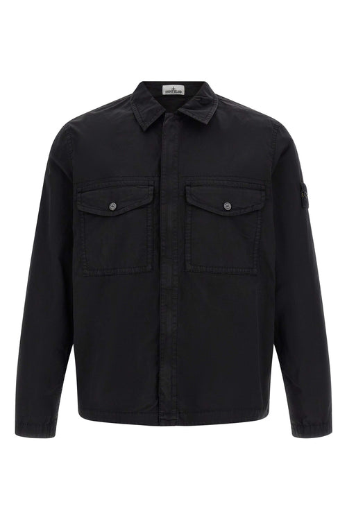 'Badge Logo' overshirt