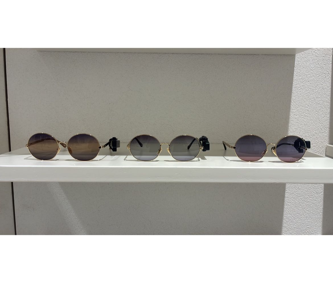 Chloe Carlina Round Sunglasses
