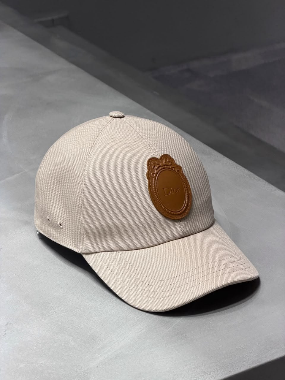 Oval Patch Baseball Cap