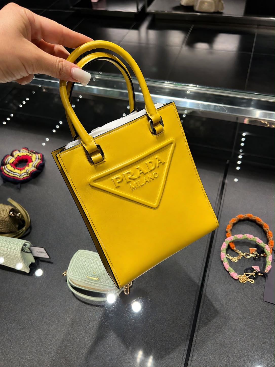 Leather Small Tote Bag