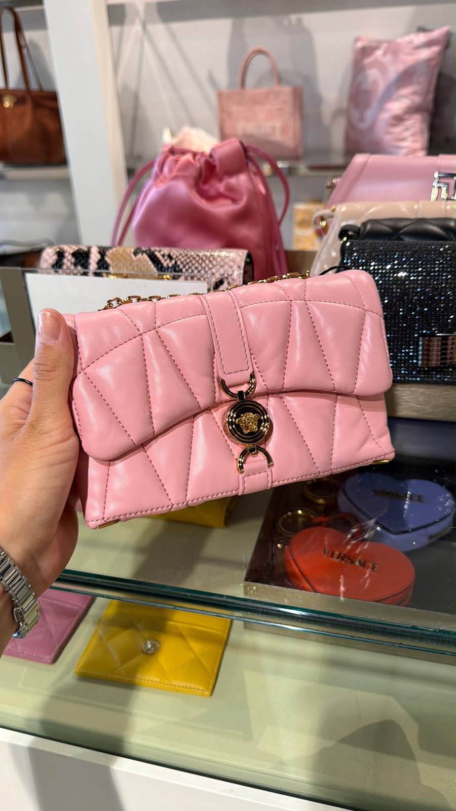 Quilted Leather Shoulder Bag