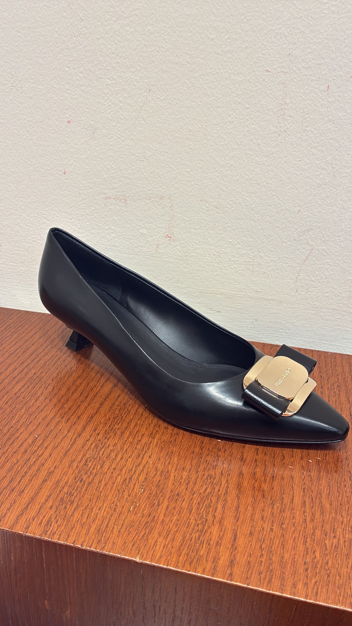 Tres Vivier Kitten Heel Pumps