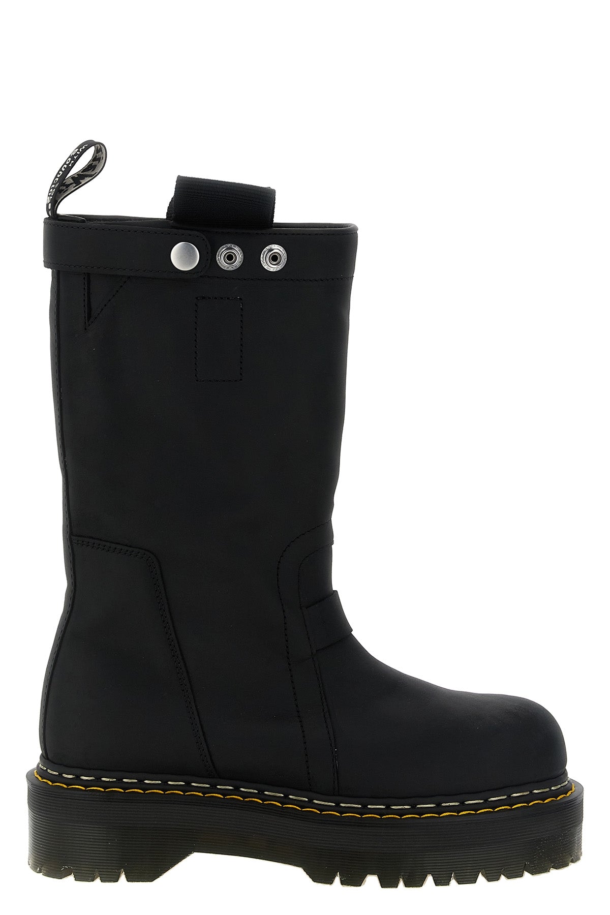'Quad Sole Pull On' Dr.Martens x RickOwens boots