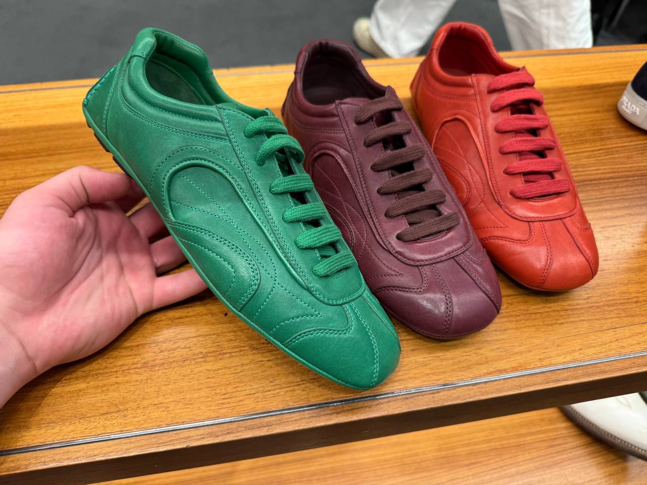 Leather Sneakers