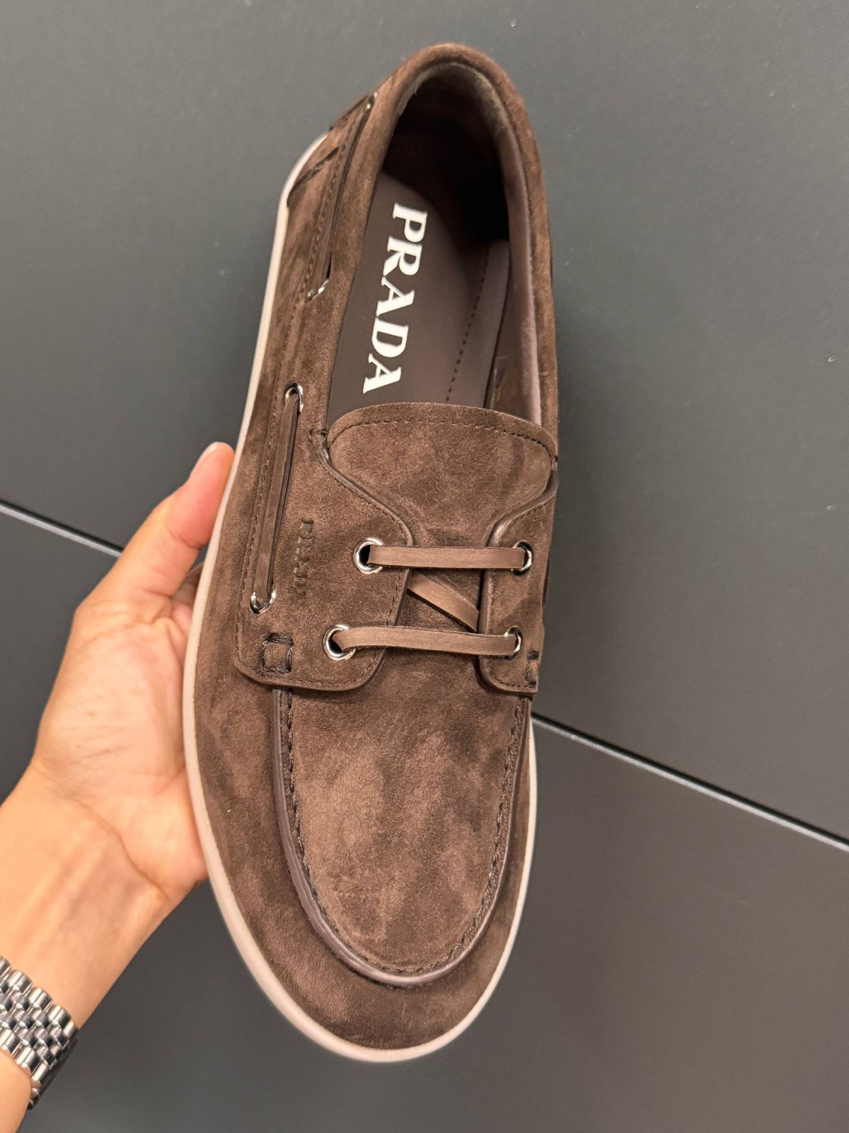 Suede Boat Shoes