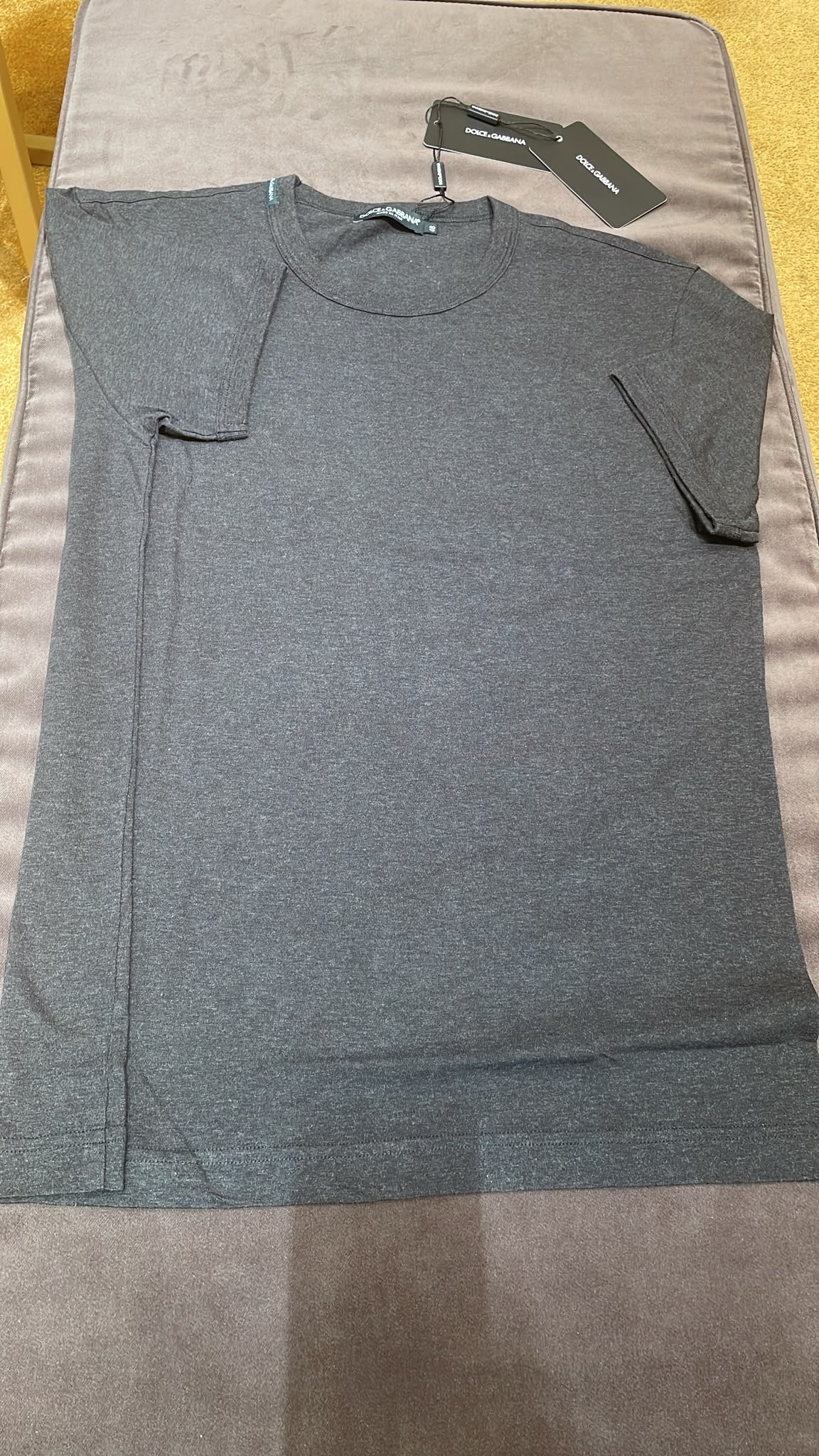 Crew-neck T-shirt in jersey
